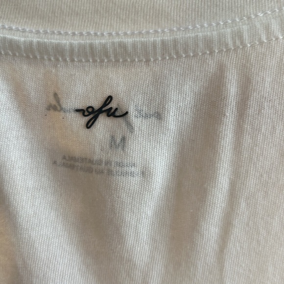 NWOT Urban Outfitters Out From Under Muscle Tee Tank White Size M - Picture 4 of 7